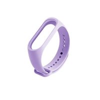 Correa De Silicona Colores Para Xiaomi Mi Band 5 Y 6 Lila
