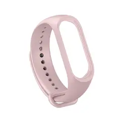 GENERICO - Correa De Silicona Colores Para Xiaomi Mi Band 5 Y 6 Rosa