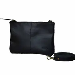 RAIQUEN - Cartera Petty Cuero Hecho A Mano