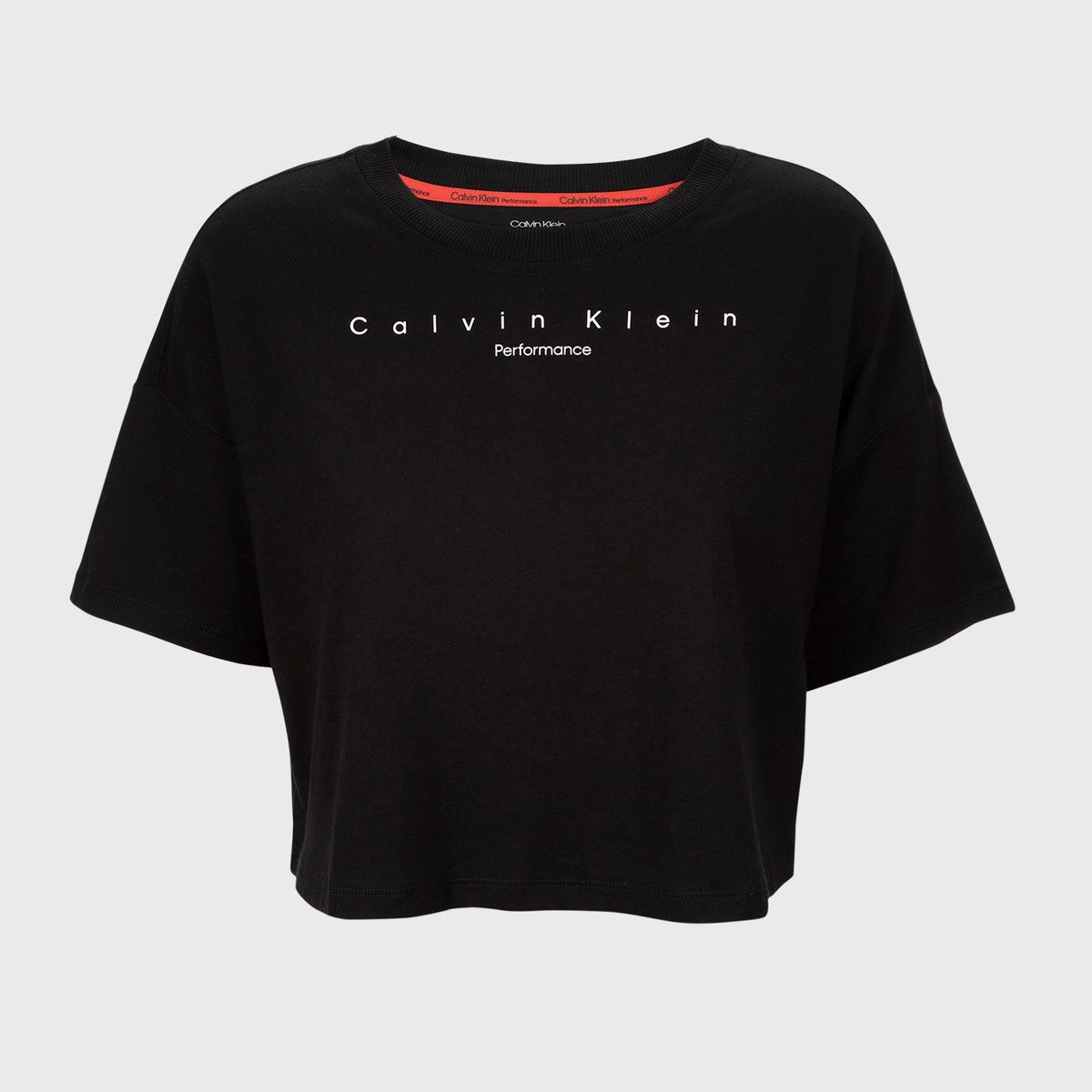 CALVIN KLEIN - Polera Spaced Out Negro Calvin Klein