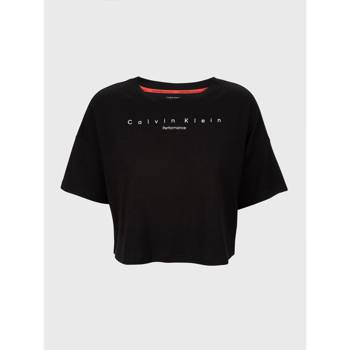CALVIN KLEIN - Polera Spaced Out Negro Calvin Klein