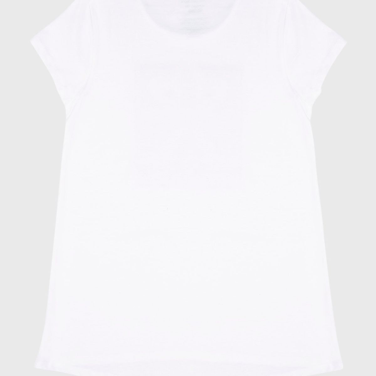 CALVIN KLEIN - Polera Niña Monogram Sequin Blanco Calvin Klein