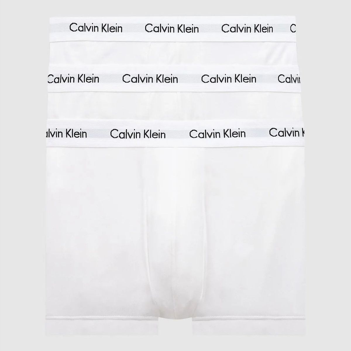 CALVIN KLEIN - Pack 3 Boxers Cortos - Cotton Stretch Blanco Calvin Klein