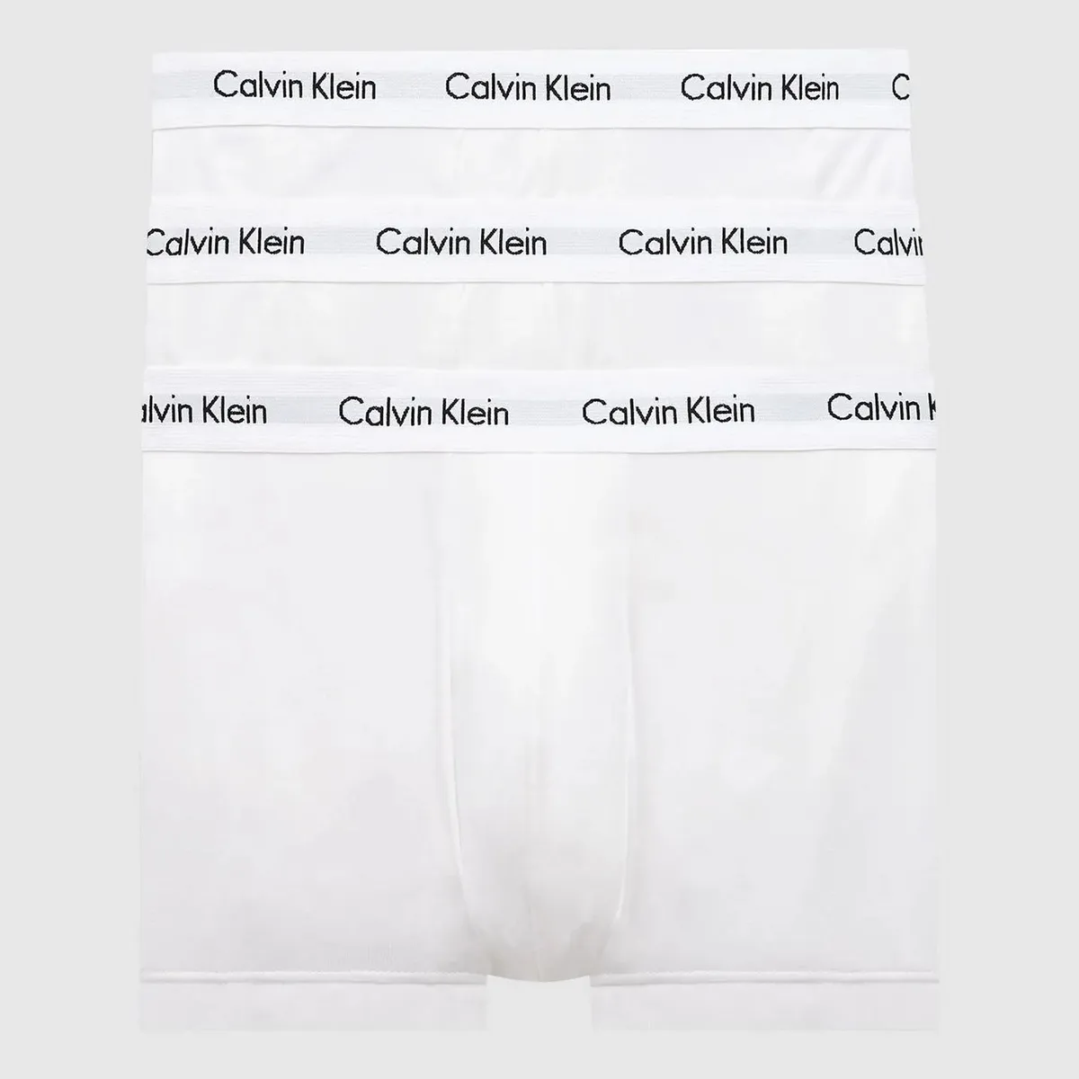 CALVIN KLEIN - Pack 3 Boxers Cortos - Cotton Stretch Blanco Calvin Klein