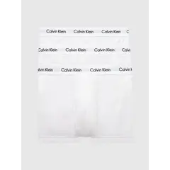 CALVIN KLEIN - Pack 3 Boxers Cortos - Cotton Stretch Blanco
