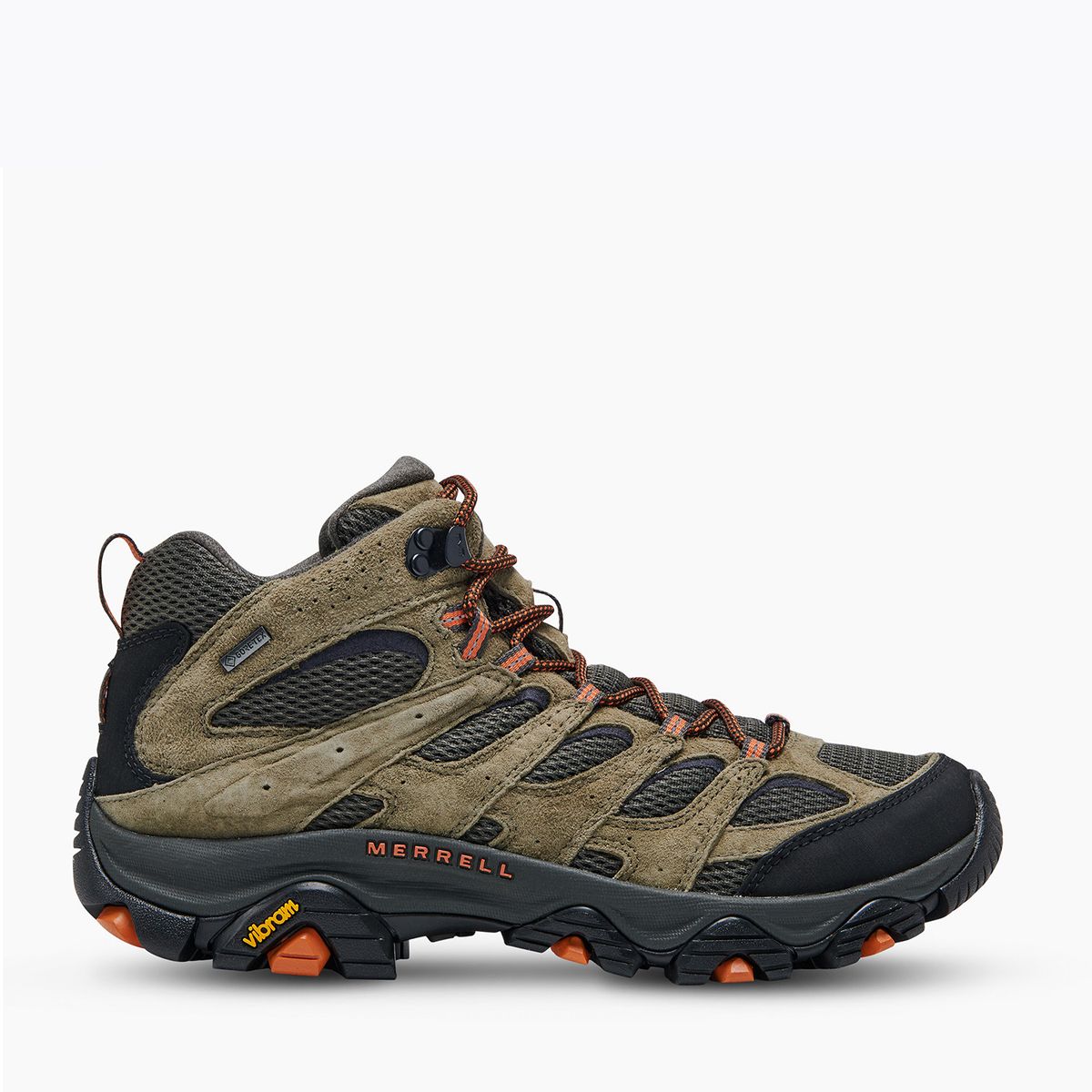 MERRELL - Botín impermeable Hombre Moab 3 Mid GTX Oliva MERRELL