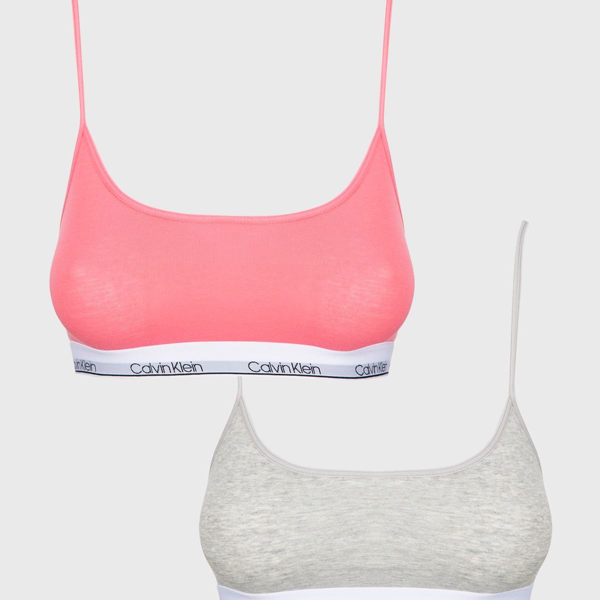 CALVIN KLEIN - Set 2 Bralettes Niña Crop Multicolor Calvin Klein