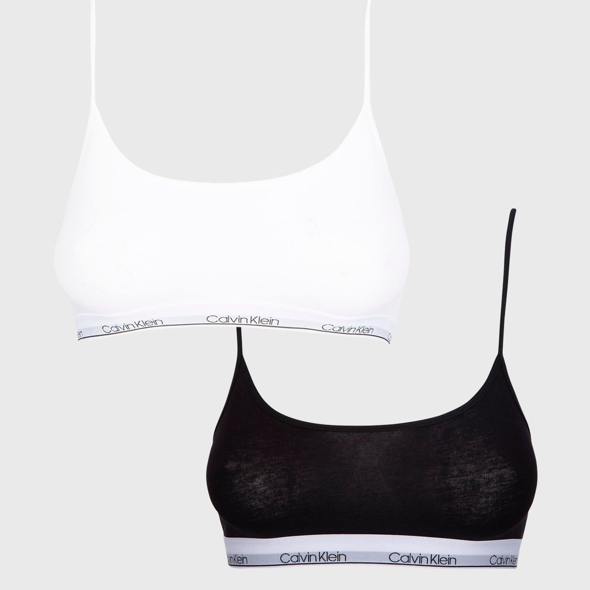 CALVIN KLEIN - Set 2 Bralettes Niña Crop Multicolor Calvin Klein