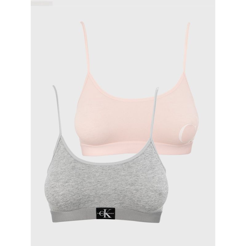CALVIN KLEIN - Set 2 Bralettes Pullover Niña Multicolor Calvin Klein