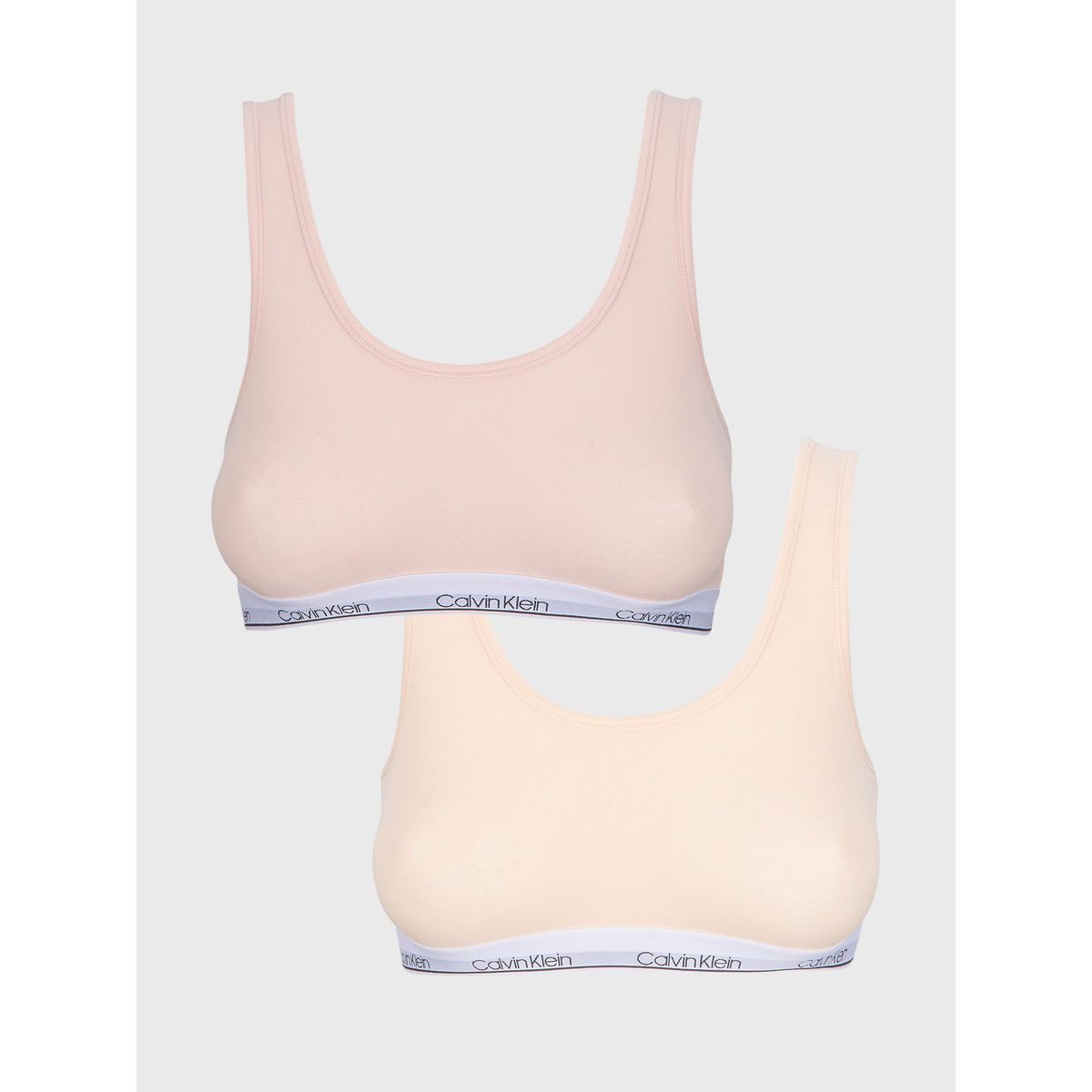 CALVIN KLEIN - Set 2 Bralettes Niña Damasco Calvin Klein