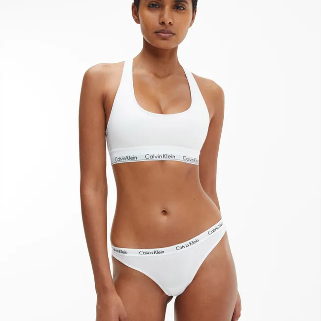 CALVIN KLEIN - Bralette Modern Cotton Blanco Calvin Klein