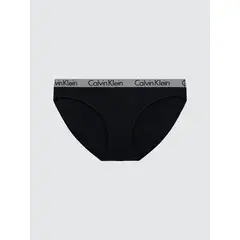 CALVIN KLEIN - Calzón Bikini Radiant Cotton Negro