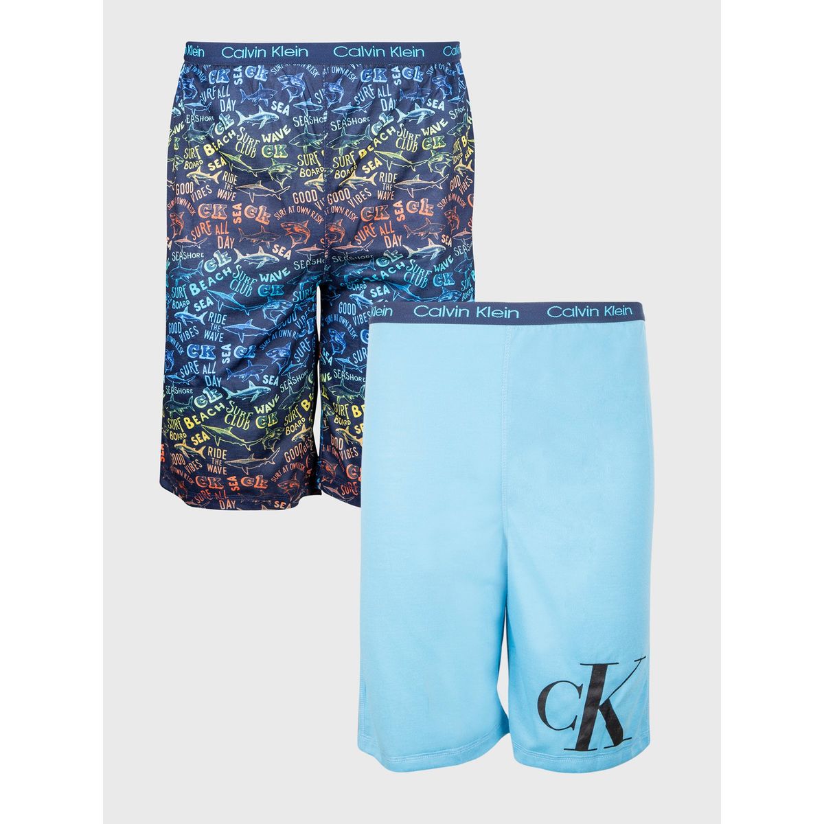 CALVIN KLEIN - Pijama Niño Set 2 Piezas Azul Calvin Klein