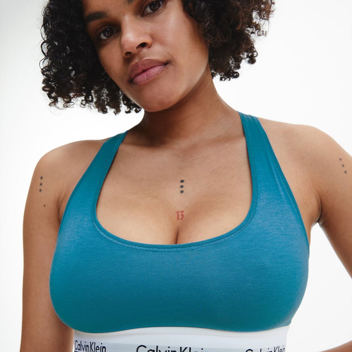 CALVIN KLEIN - Bralette Modern Cotton Verde Calvin Klein