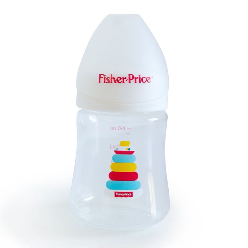 FISHER PRICE - Mamadera Anticólicos Fisher Price 150 Ml Blanco
