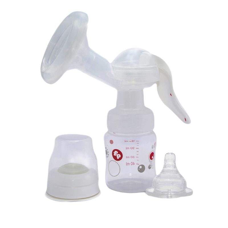 FISHER PRICE - Extractor de Leche Manual Fisher Price + 1 Mamadera 120 Ml