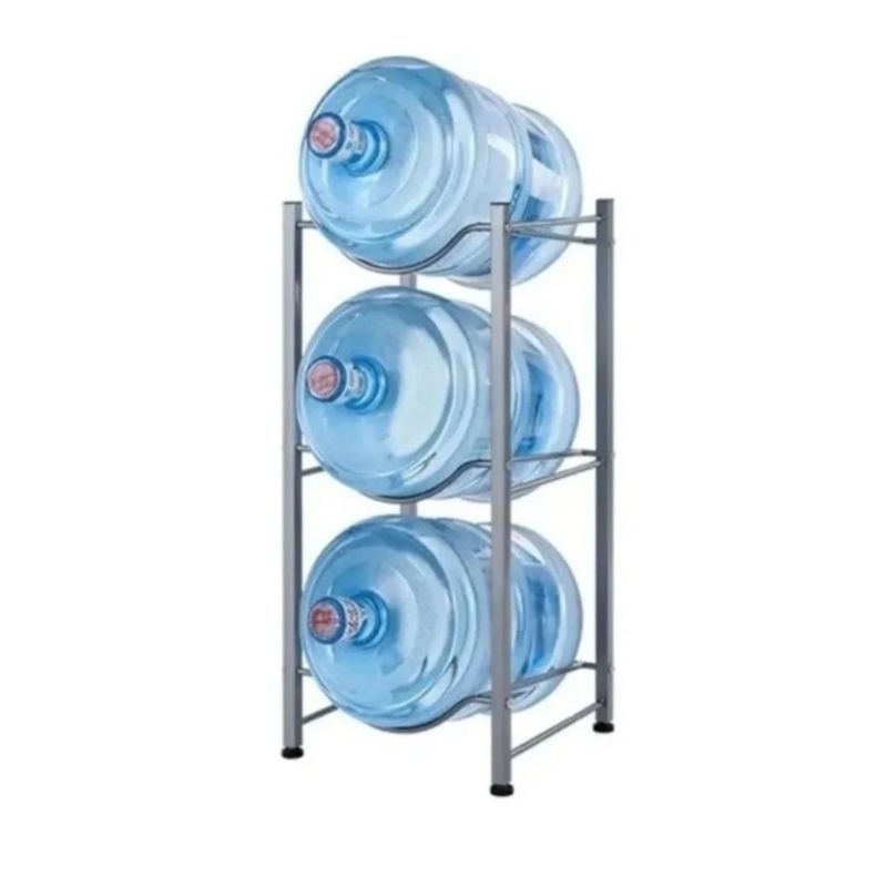 GENERICO - Rack Estante 3 Botellones Bidones Agua 20 Lts