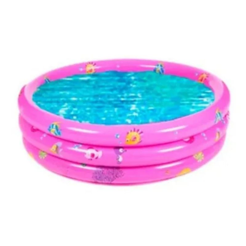 OEM - Piscina Inflable De Agua Pelotas Para Niños 60 Cms - ROSADO