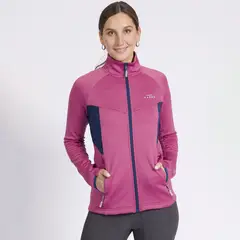 KANNU - Polar Square Renovation Full Zip Mujer Violeta