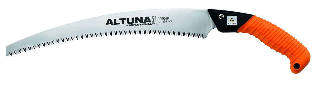 Altuna Serrucho De Poda J425 Advanced - Hoja 330mm Dentado Japonés Templado, Mango De Madera Ergonómico Con Funda