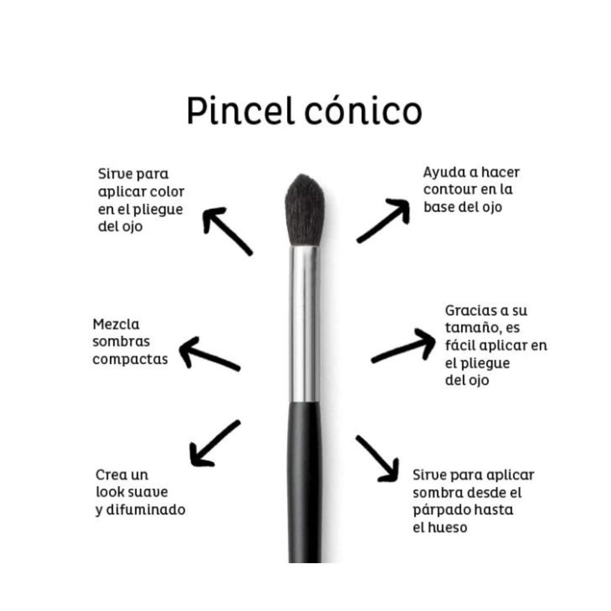 PFIFFERY - Brocha profesional DIFUMINADORA modelo conico pfiffery