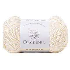 GENERICO - Hilo Algodon Orquidea 100 grs - Crema 28