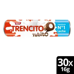 NESTLE - Chocolate De Leche Trencito Tubito 30X16g