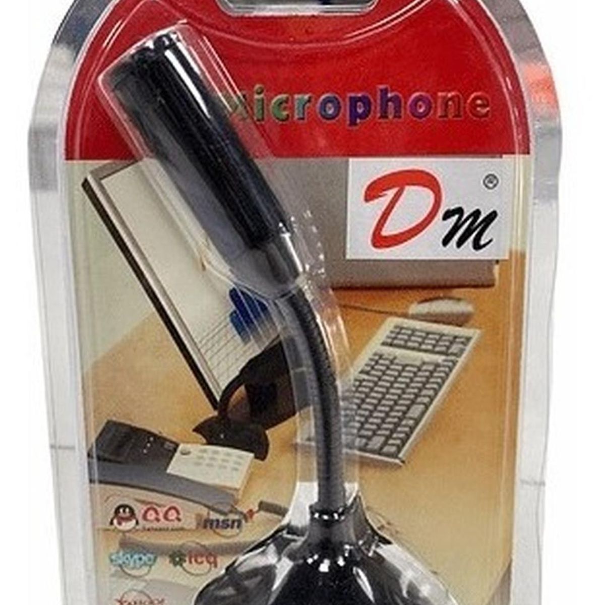DM - MICROFONO USB DM CORTO AJUSTABLE