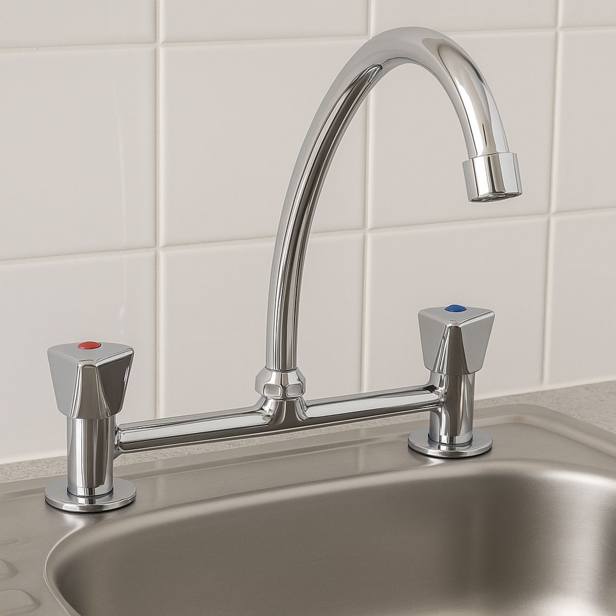 STRETTO - Combinación Llave Grifo Lavaplatos Miami PMB