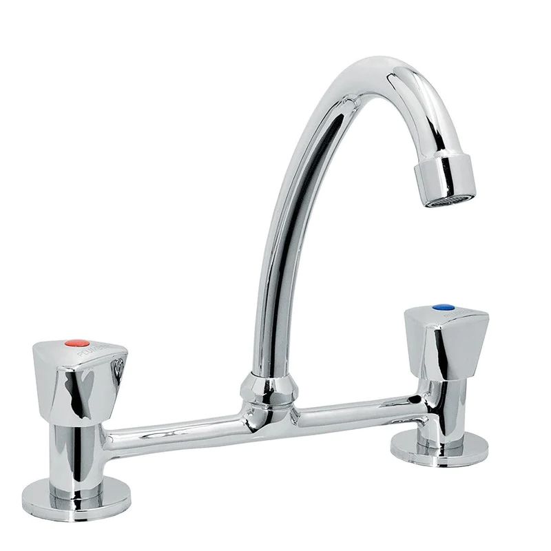 STRETTO - Combinación Lavaplatos 8 Llave Grifo De Fregadero Linea Miami