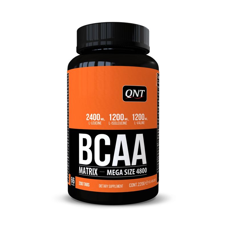 QNT - Matrix BCAA Aminoácidos - 200 Comprimidos