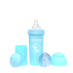 TWISTSHAKE - Mamadera Anticólico 260ml Azul