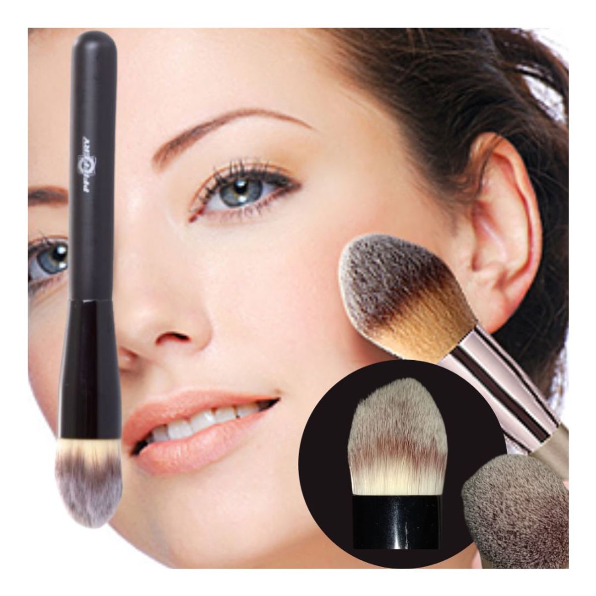 PFIFFERY - Brocha profesional para aplicar contornos