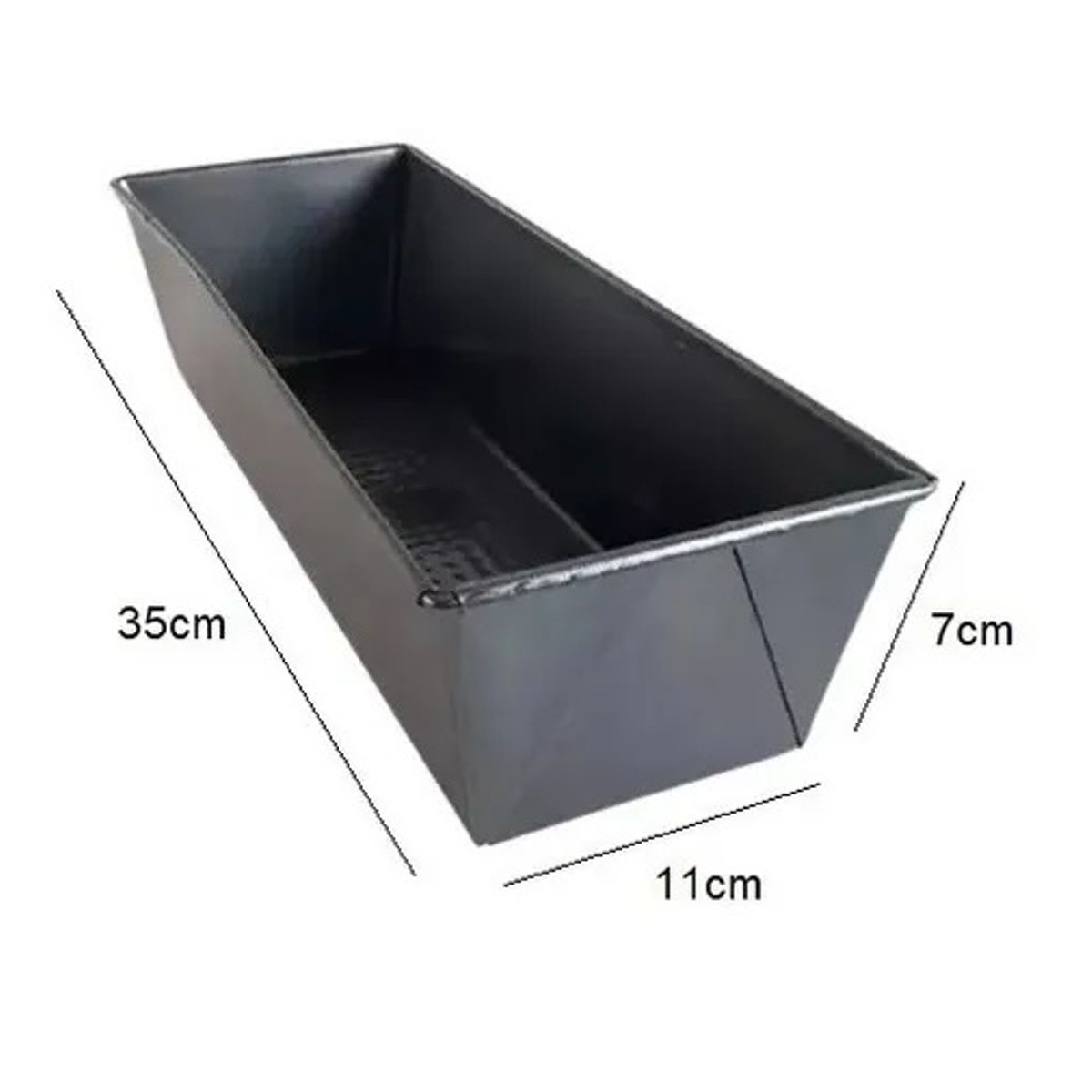 GENERICO - Molde Pan Molde Para Pan De Molde Rectangular Queque 35cm