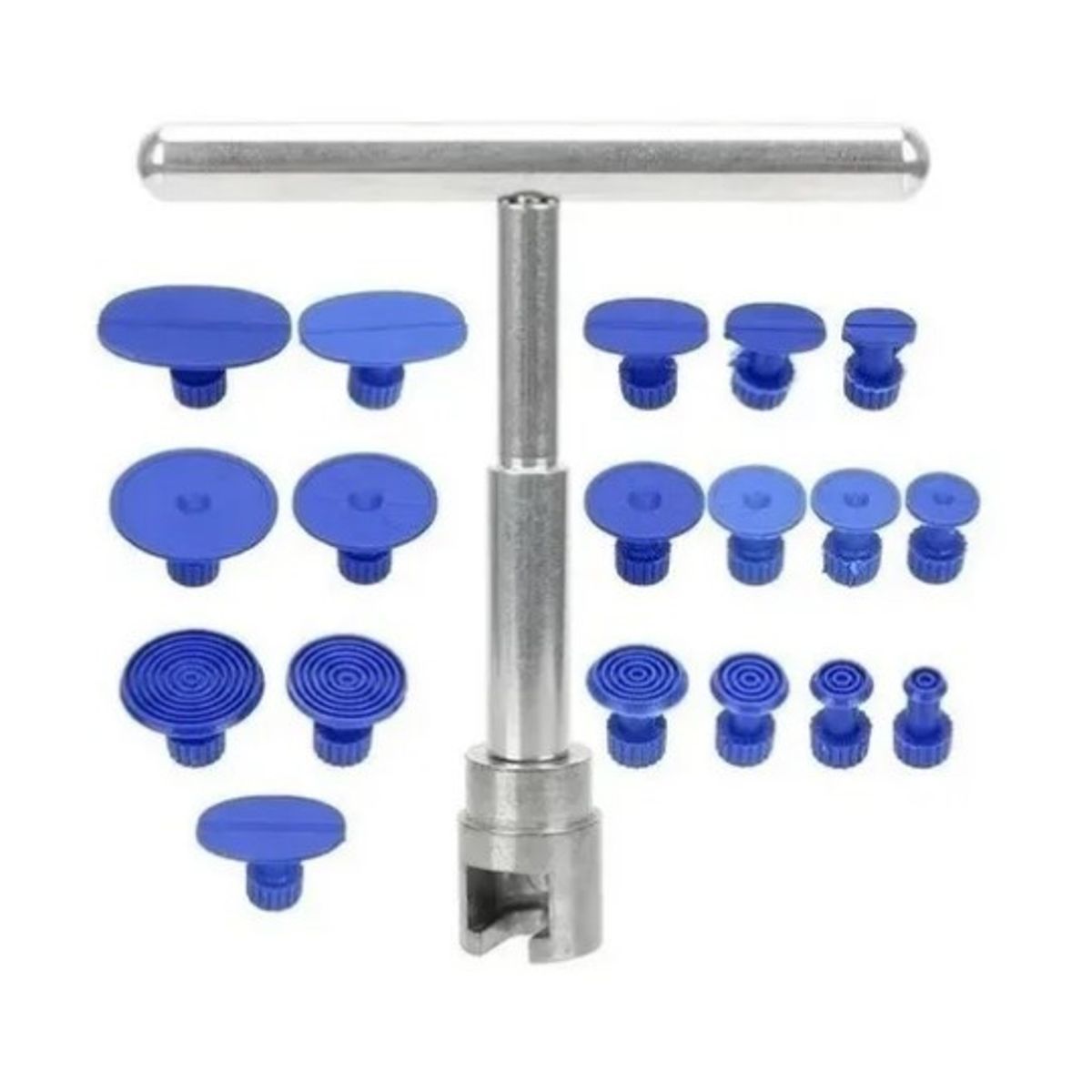 OFERTABKN - Kit Desabollador Ventosa Reparación Abolladuras Auto Azul