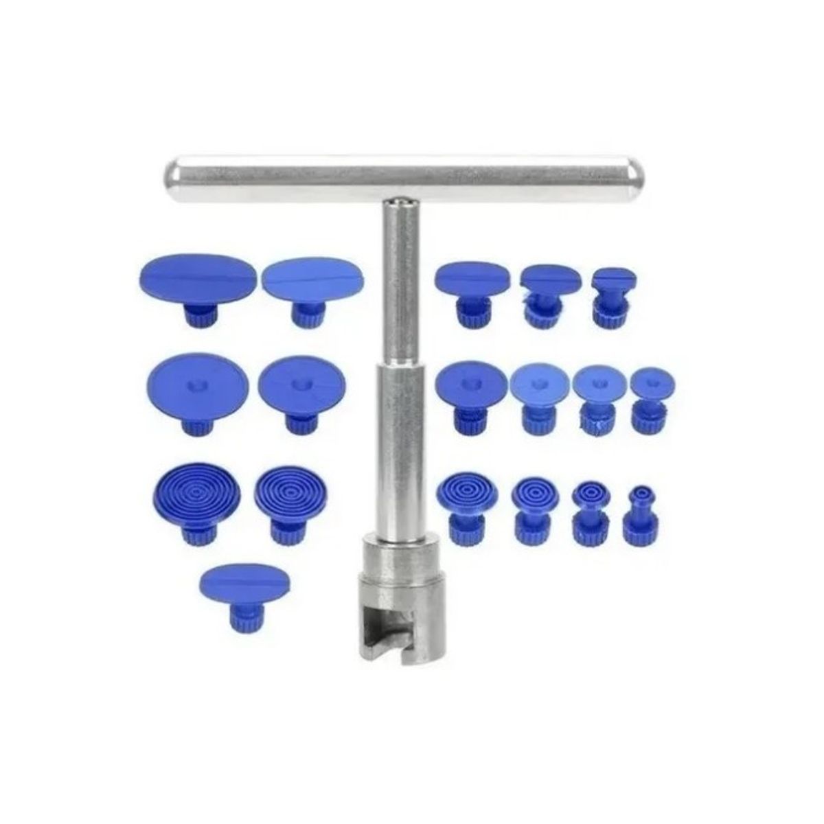 OFERTABKN - Kit Desabollador Ventosa Reparación Abolladuras Auto Azul