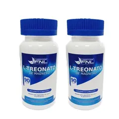 FNL - L Treonato De Magnesio 180 Capsulas 200mg 2x90