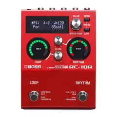 BOSS - Pedal de Efectos RC-10R Rhythm Loop Station - Rojo