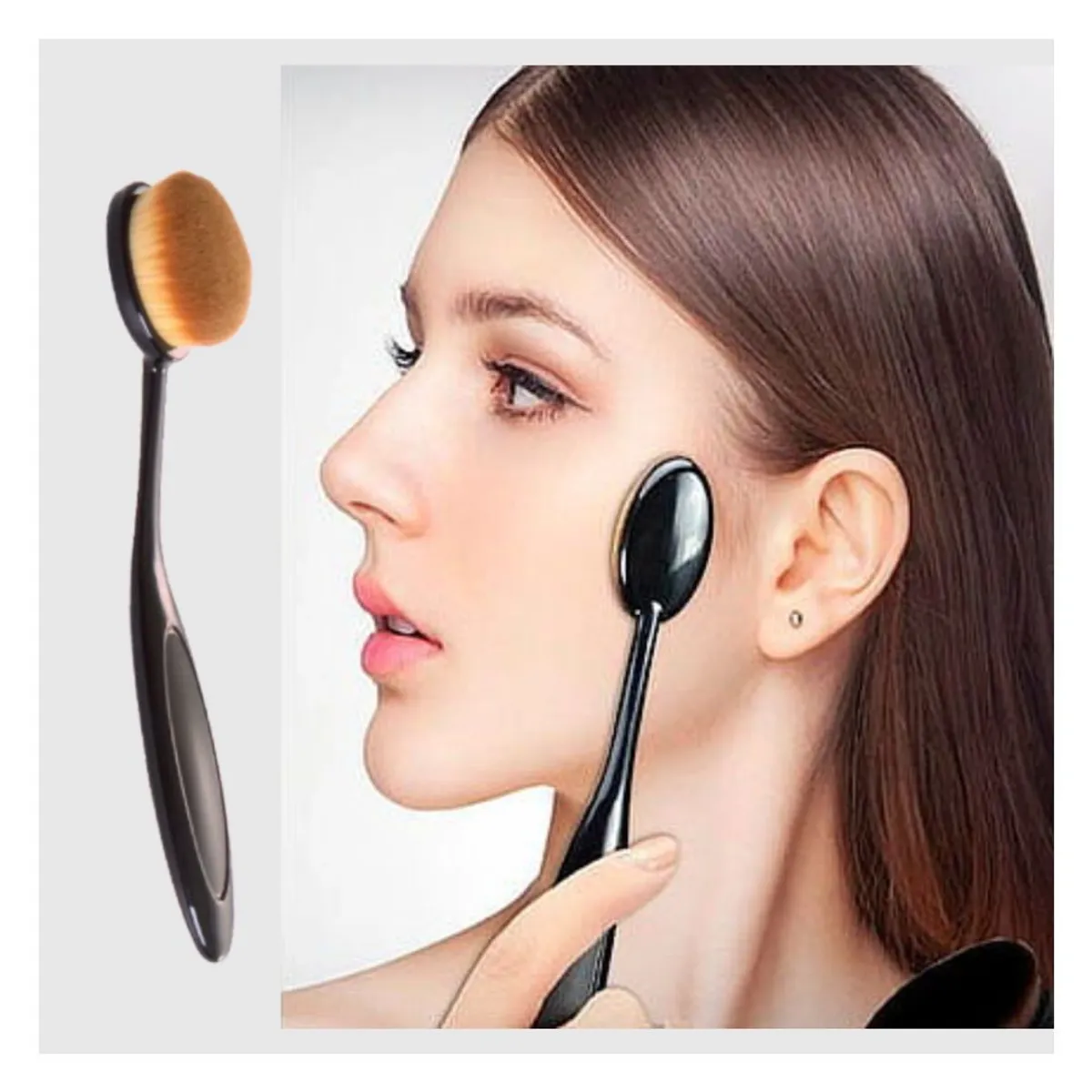 PFIFFERY - CEPILLO profesional para aplicar BASE BB CREAM O DESMAQUILLAR