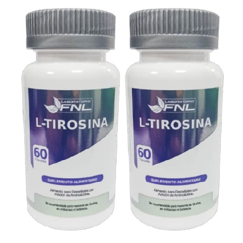 FNL - L- Tirosina Fnl 2 Fcos 2 Meses 2x60 Capsulas