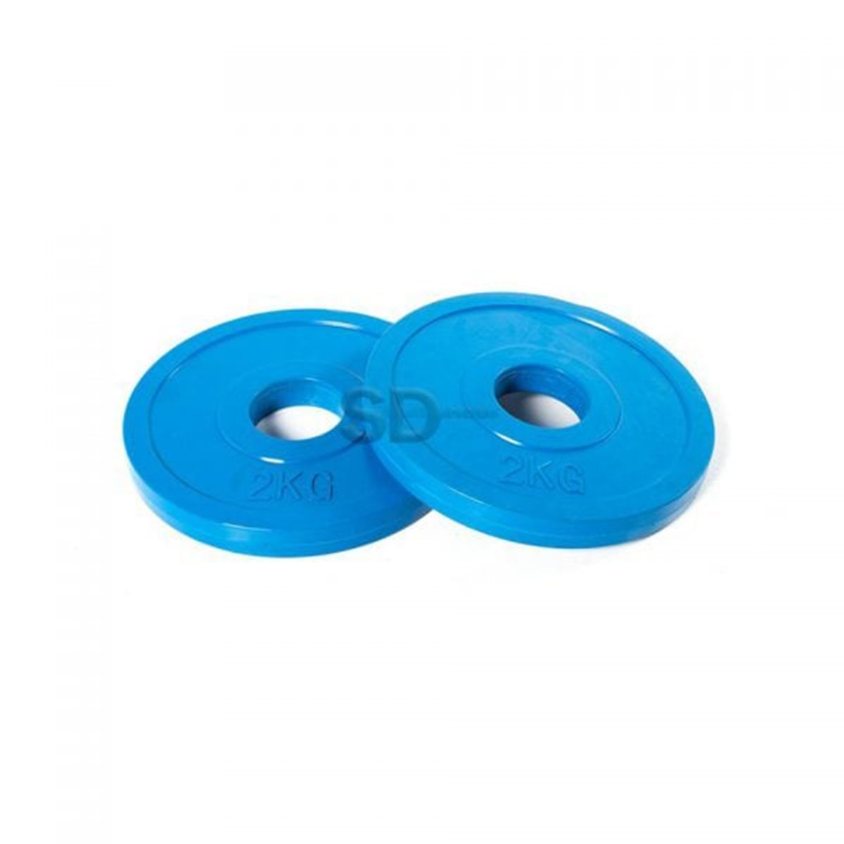 SDFIT - Disco Olímpico Fraccional Pu – Par 2 Kg