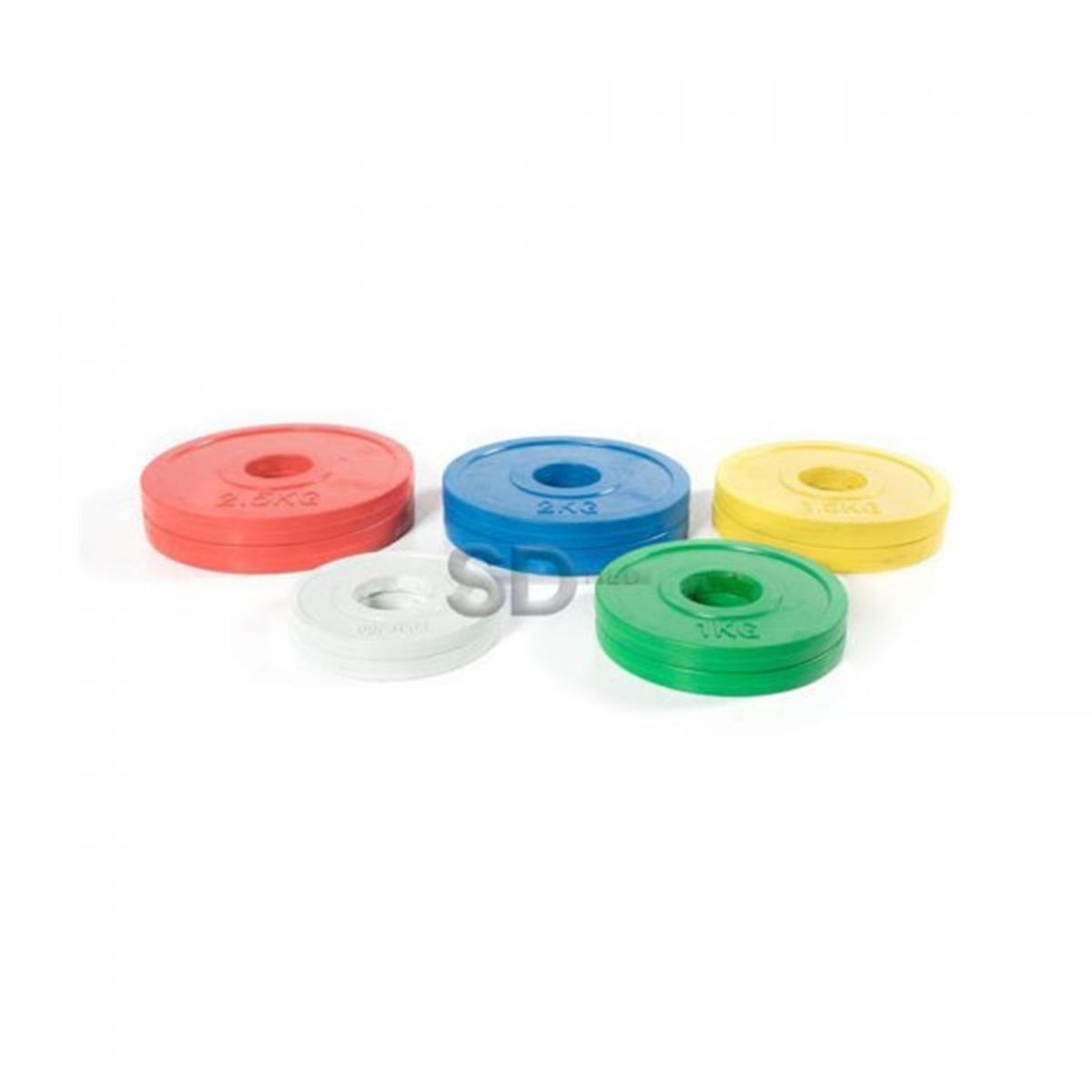 SDFIT - Disco Olímpico Fraccional Pu – Par 2 Kg