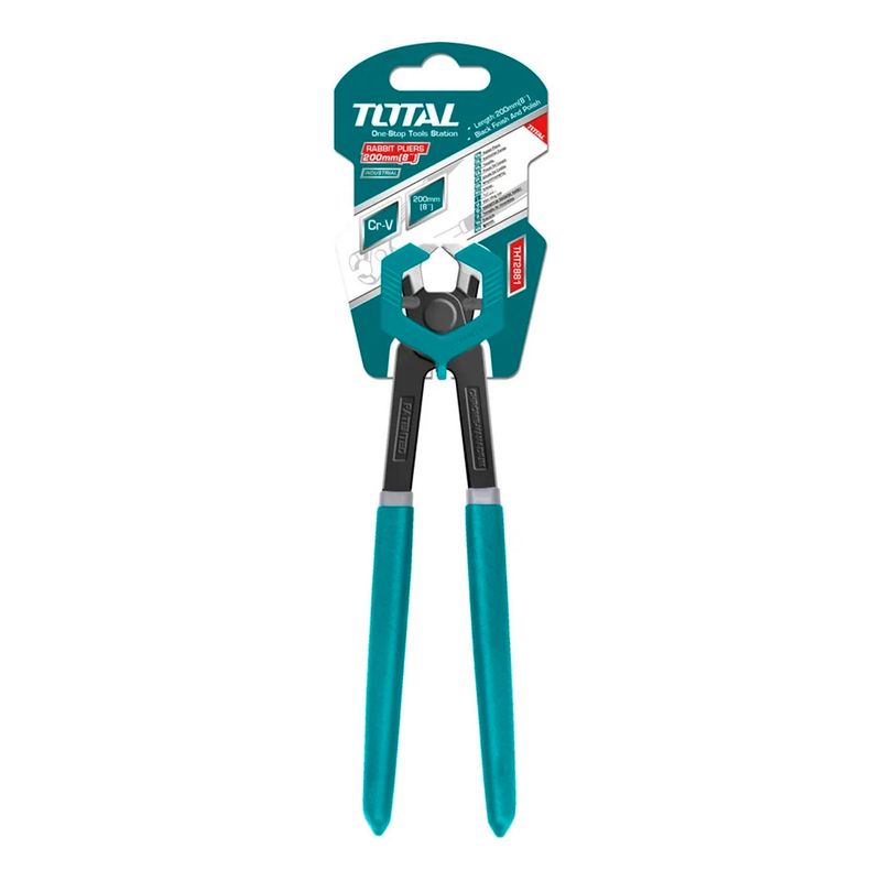 TOTAL TOOLS - Pinza Tenaza Carpintero 8 Pulgadas (200mm)