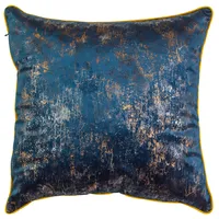 COJIN PATINA AZUL 45X45 CM