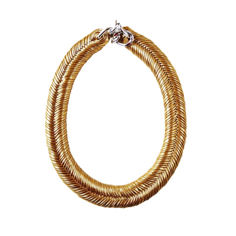 MARIA LA BIYUX - Collar Espiga Dorada