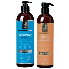 MARINA VITAL - Shampoo Fuerza Energizante Y Acondicionador Pack 500ml cu