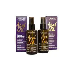 CADIVEU - Aceite Acai Pack 2 Prod De 60 Ml C/u