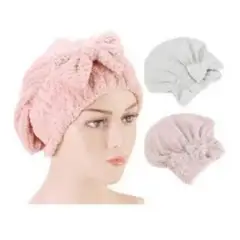 OEM - Gorro Toalla Para Secar Cabello Ducha