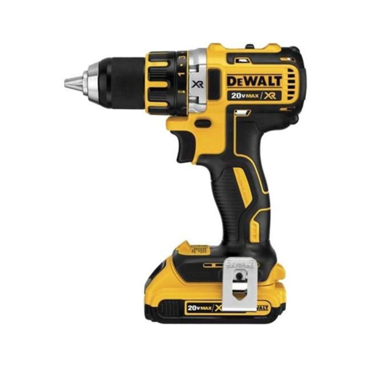 DEWALT - Taladro percutor Inal DeWALT Model DCD795D2 20 V s/carbon.