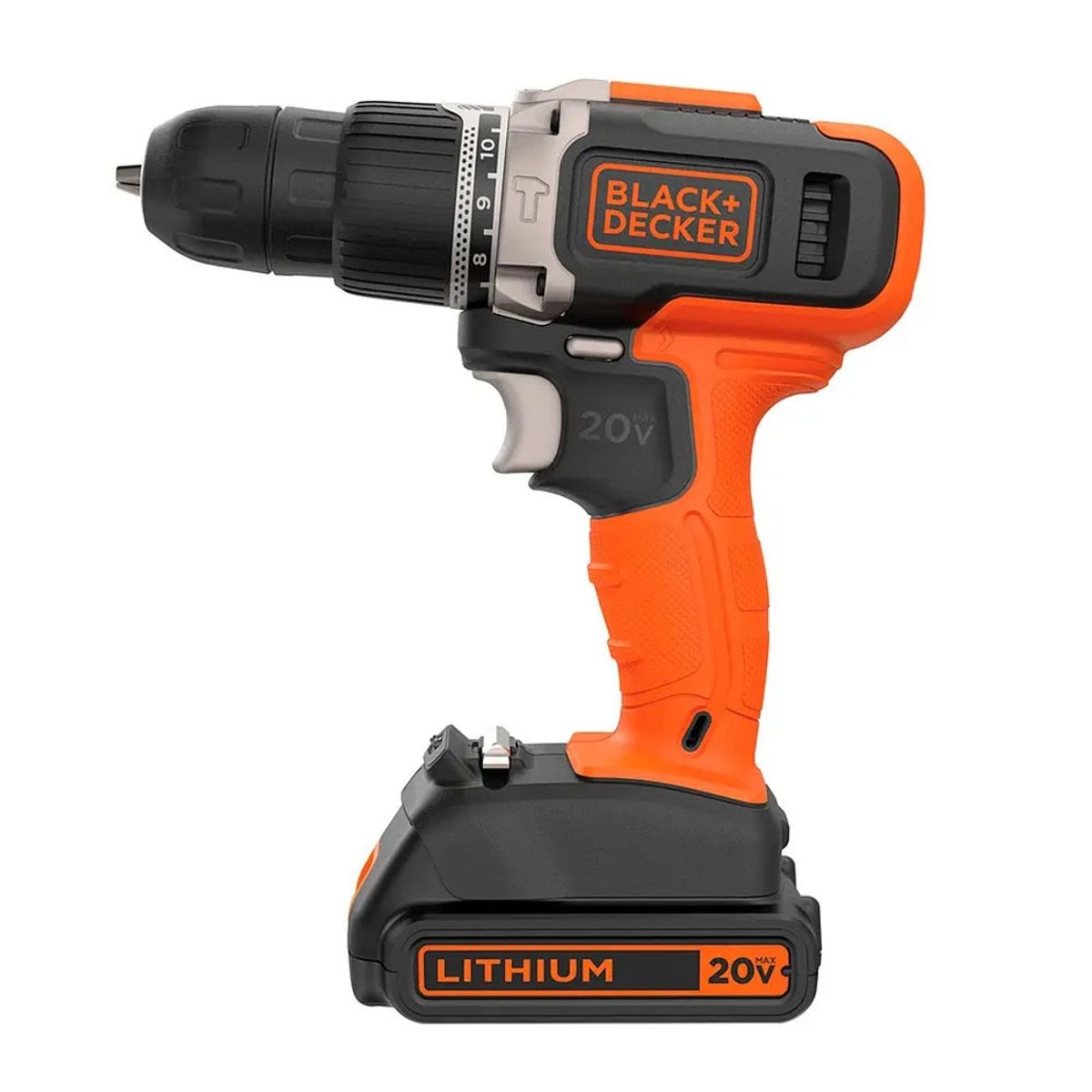 BLACK+DECKER - Taladro percutor inal B&D BCD704C1-B2 20v.